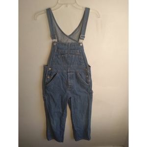 Old Navy Denim Straight Leg Medium Wash Overalls Size 8